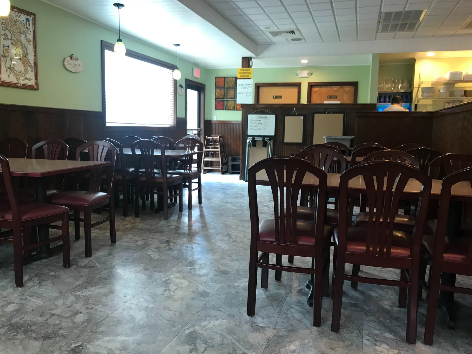 The neighborhood dining room at Jo-Jo's